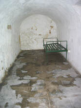 Picture af isolationscellen på Fort Christian