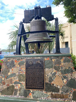 Picture af kopi af Liberty Bell i Charlotte Amalie, St. Thomas